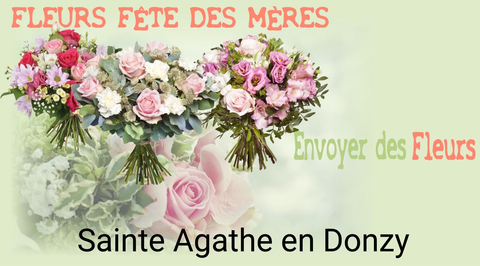 Bouquet de Fête des Mères livré à Sainte-Agathe-en-Donzy